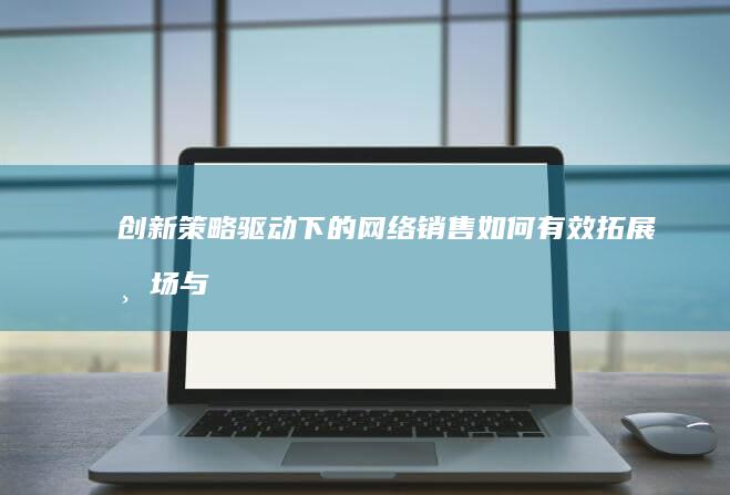 创新策略驱动下的网络销售：如何有效拓展市场与促成交易